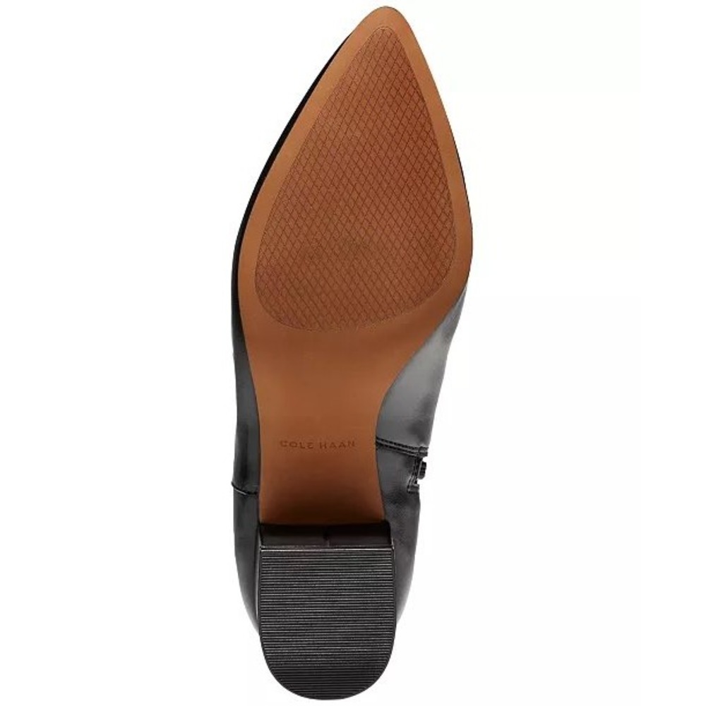 Cole Haan Black Women's Elyse Pointed-Toe Dress Booties Size 5B NEW! - Picture 11 of 11